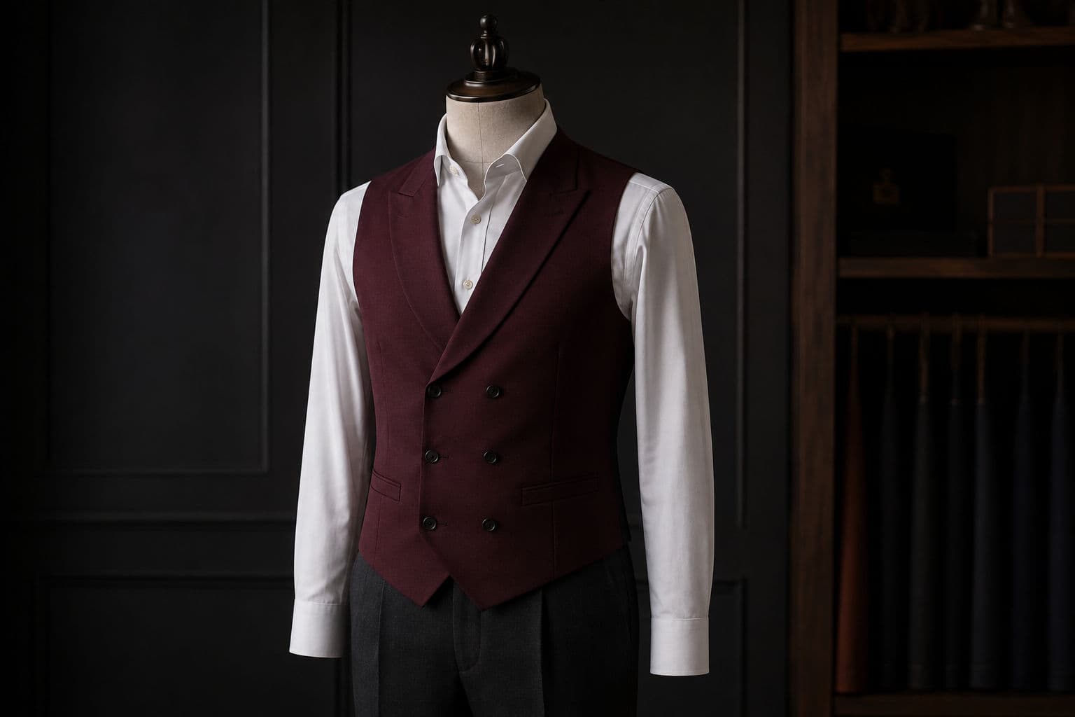 Double Breasted Wool