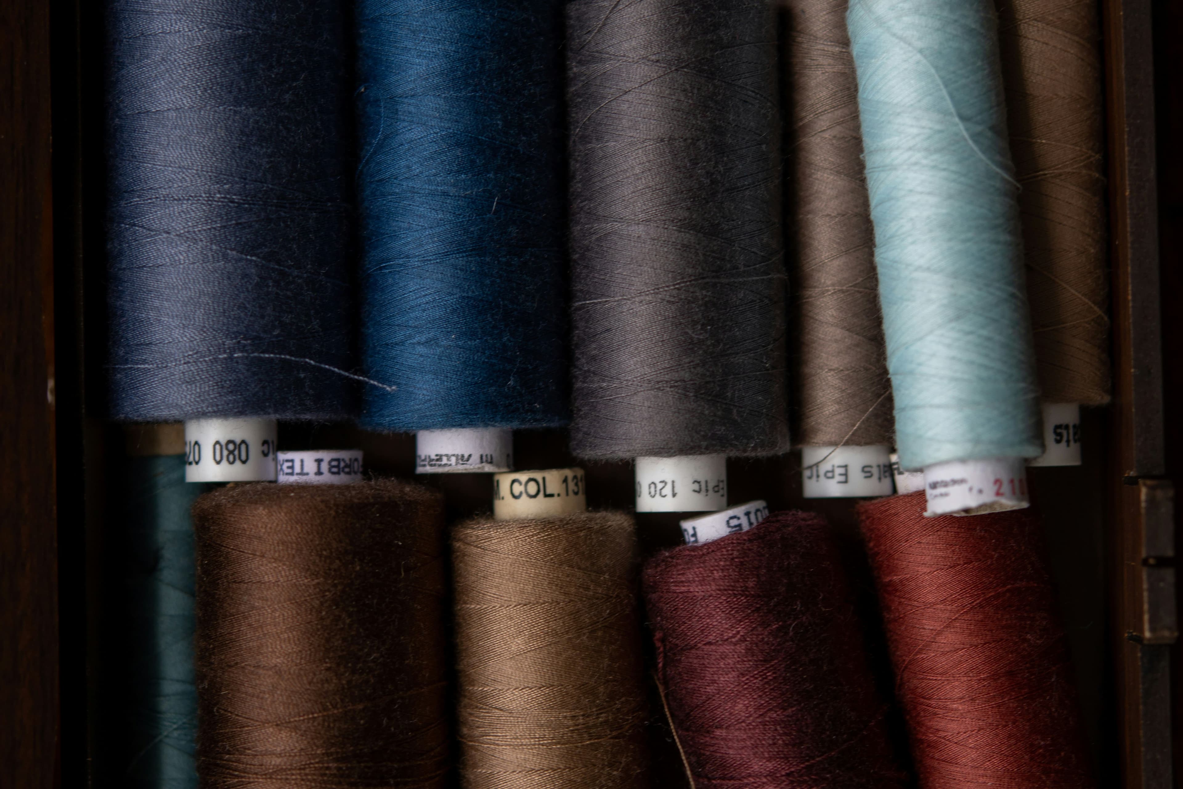 Luxury fabric selection for bespoke tailoring