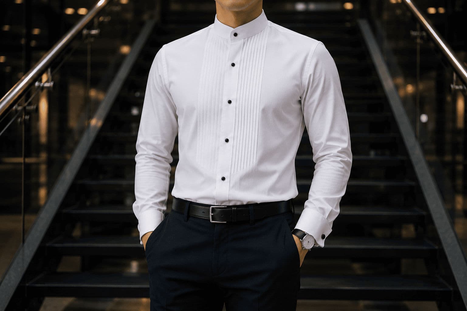 Custom Custom Tuxedo Shirts